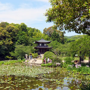 勧修寺庭園 画像
