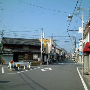 二叉を右に旧道 画像